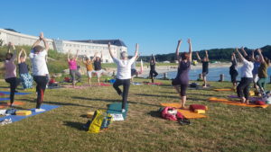 Yoga doux bord de mer